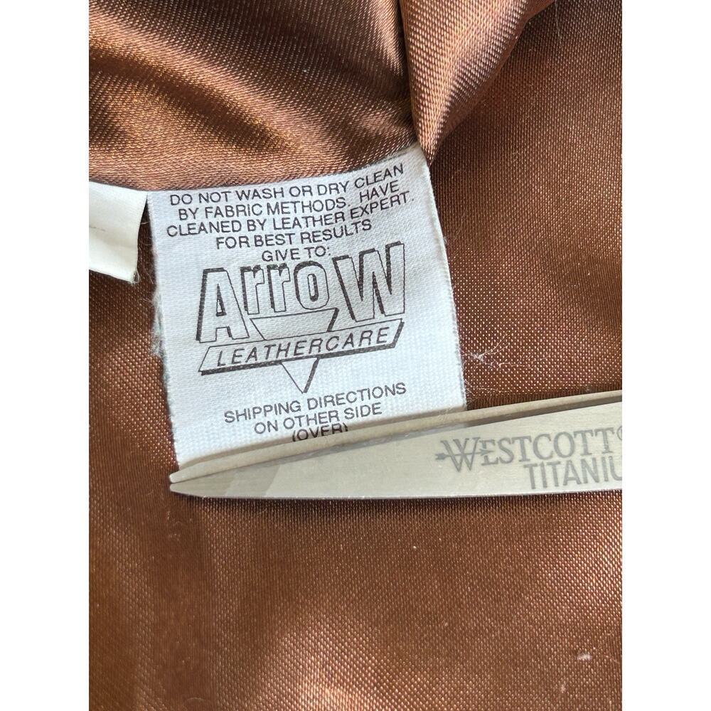 Vakko Sport Too Small Women’s Pigskin Leather Jacket Coat - Picture 7 of 12